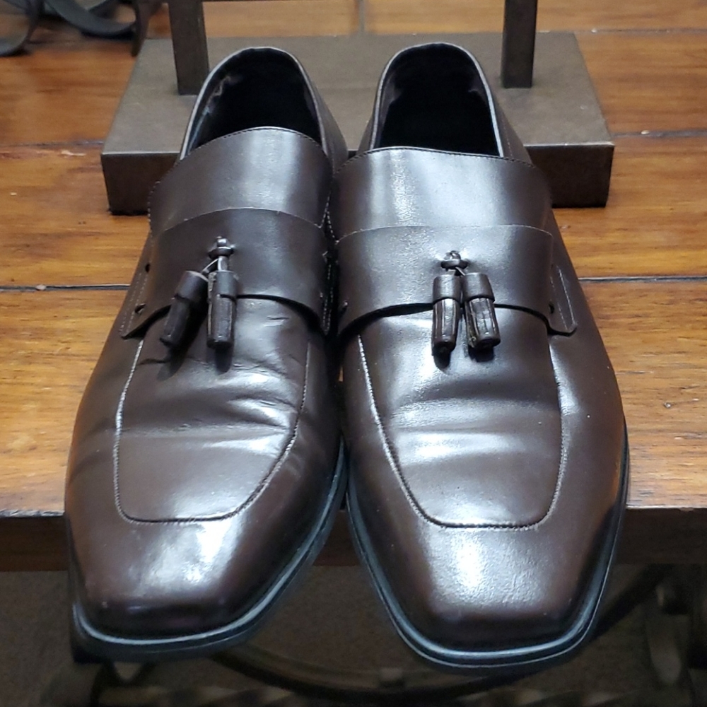 Versa Italy New York men's loafer Sz. 8.5 Brown.